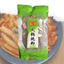 차마요 중국식품 훠궈 납작 넓적 샤브 엽떡 사리 콴펀 용수 당면 300g, 1팩