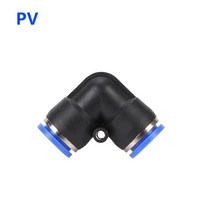 1PCS 공압 피팅 PY/PU/PV/PE/HVFF/SA 에어 호스 퀵 커플 링 4mm 12mm 워터 파이프 커넥터 부품 푸시 인, [01] PU, [04] 10mm, PV+10mm