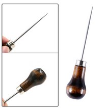 바느질포니 가죽공예포니 전문 가죽 Overstitch 휠 기어 단일 조롱박 콘 바느질 펀치 구멍 공예 도구 스테, 한개옵션0