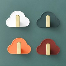 영결무람 고급 접착식 다용도 후크 8p, 믹스컬러