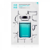 홀리카홀리카 스킨 Rescuer 하이알루론산 모이스처라이징 페이스 시트 마스크, 20 ml