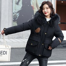 요모조모 1571 후드 퍼 안감 패딩