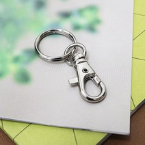 호텔키링 키링재료 열쇠고리부자재 연결 붕어고리 2P, 기본