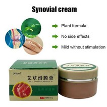 Synovitis 치료 크림 다리 무릎 관절 뼈 통증 완화 연고 쑥 석고 테니스 팔꿈치 건강 관리 의료 50G