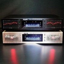 665 이퀄라이저 앰프 프리 홈 밸런스드 믹서 더블 10 세그먼트 스테레오 고음 알토 베이스 톤, Black wiht BT USB FM+110V