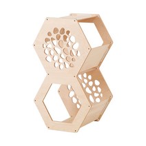 몬도미오펫 벌집캣타워 다구유닛 단품 (고양이 캣타워), 자작나무, 1개