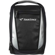 135717 골프화가방 TOURSTAGE 신발 케이스 TS-SC0418 투어 스테이지, 블랙