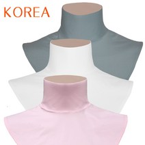 쿨목토시 자외선차단 골프 목가리개 냉감 스카프 목도리, 자외선차단 목토시 블랙