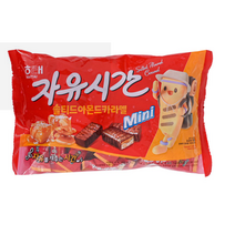 해태 미니자유시간 솔티드아몬드카라멜 440g (마이쮸 증정), 2개