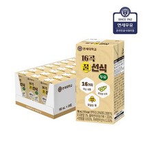 연세 16곡 꿀선식두유190mlx96입 190ml 96개, 384개, 190ml