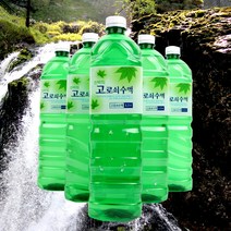 23년 채취 지리산 피아골 김미선님 고로쇠 수액 기타건강음료, 12개, 1.5L