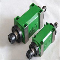 750W 1HP 파워 헤드 ER20 척 스핀들 유닛 60mm 80mm 기계식 스핀들 CNC 드릴링 밀링 보링 커팅 머신 툴, 02 60mm