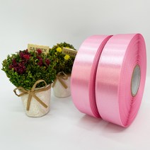 포장 리본 끈 제이제이리본 고밀도주자 2롤 45M (20mm 25mm), 20mm, 분홍