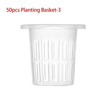 수경재배기 식물재배기 가정용스마트팜 1050pcs 내구성 흙이없는 수경 재배 수족관 꽃 냄비 씨앗 트레이 보육 스폰지 심기 바구니, 50pc 바구니-3