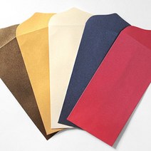 RQP604991펄 세로형 감사 용돈 경조사 축하 봉투 10set, 골드