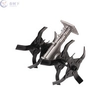 예초기 부착형 관리기 제초기 제초작업 흙파는기계, 한 쌍의 깊은 쟁기질 바퀴핀 보내기