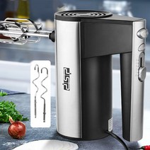 떡만드는기계 스파믹서 스파반죽기 가정용 전기 수동 믹서 스테인레스 스틸 나사 식품 반죽 주방 가전 우유, 없음, Black+EU