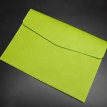 유성마켓 서류 파우치, 그린