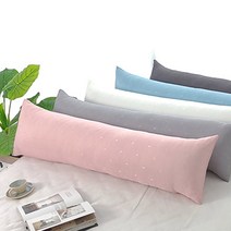 찬미디자인 여름 바디필로우 솜포함, 아이스 인견 무지 그레이