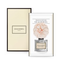 시즈넬 차량용 선물세트 디퓨저 50ml 지니아 피치, 블랙로즈, 1개