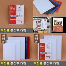 부착용 꽂이판 대형 행사안내판 전단지거치대 명함홀더 리플렛거치대 브로셔거치대 카달로그꽂이 팜플렛꽂이, A4 - 레드