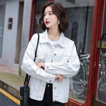 데님 코트 여성 루즈핏 패션 상의 뉴타임즈5S4D25FF