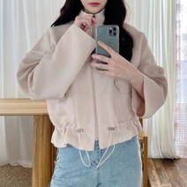 클레이쇼핑 스트링 야구점퍼 1074075 여자봄옷 여성여름옷 여자가을옷 여성의류추천 손예진 서현 박신혜 송