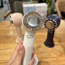 휴대용 선풍기 C타입 미니 1초 냉각 쿨링 에어컨 손풍기 BLDC모터 손풍기, EDI-8282, 다크블루