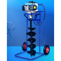 농업용 엔진 항타기 구굴기 땅파는기계 나무심기 얼음드릴 아이스오거 굴착기, 12 150cc+20cm드릴