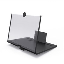 스마트폰 확대기 휴대폰 돋보기 핸드폰 화면 확대 폰 스크린, 14인치 화이트