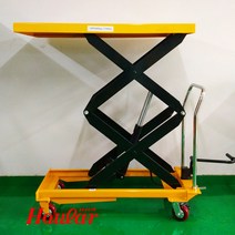 미니 수동 유압 리프트 고소 작업차 작업대 농업, 150kg 리터 0.72m PT150