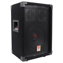 Rockville RSG10 10인치 400W 8Ω 양방향 패시브 DJ/Pro PA 스피커, 8 - 8 Ohm