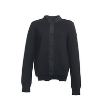 몽클레어 명품몽클레어 로고 트리코트 니트 집업 여성 가디건 9B00007M1131999BLACK