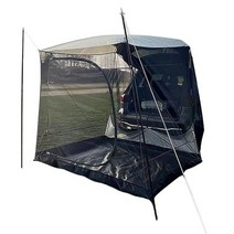 차박 텐트 캠핑 RV SUV 자동차 후면 트렁크 연결 연장 천막 여행 가족용, A 내부텐트(브래킷 제외)