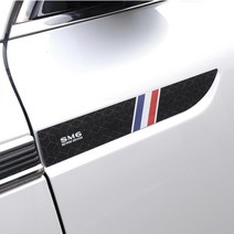 (모스트픽) 르노삼성 SM6 탈리스만 사이드 휀다 3색 라인 포인트 몰딩 커버 익스테리어 튜닝 용품, SM6-로고탈리스만-블랙