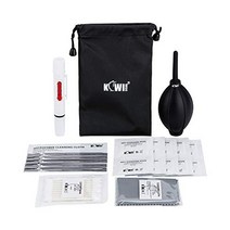카메라 렌즈 필터용 프로페셔널 7 in 1 청소 도구 키트 번들: 소프트 노즐 에어 블로어 듀얼 디자인 렌즈 클리닝 펜 극세사 클리닝 천(2 사이즈) 클리닝 와이프 면봉 보관