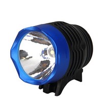 초등학생 자전거 로드 T6 LED 자전거 헤드 라이트 배터리 방수 램프 사이클링 프론트 4 가지 옵션 색상, 01 Blue