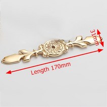 경첩 방문경첩 NAIERDI럭셔리 다이아몬드 크리스탈 손잡이 신발장 캐비닛 옷장 문 서랍 풀러 가구, Gold Plate 170mm