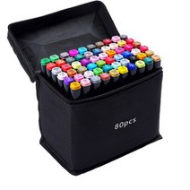 터치쿨 양면 유성 마카펜, 60색, 1세트