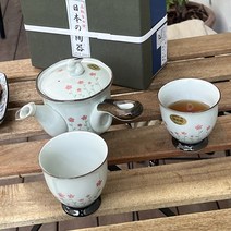 아리타 일본 토끼 2인 다기세트 티팟세트 레드SET, 1개