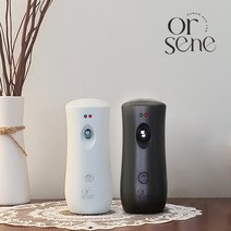 올센느 자동분사 방향제 화장실 실내 사무실 업소용 향수 향캔 디스펜서 (버튼 분사 가능) 심플, 9.향캔만 3개 묶음 (편백우드휠), 1개