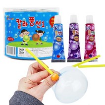 (대진) 칼라풍선 1개 매직벌룬 풍선불기