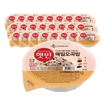 CJ제일제당 햇반 오곡밥 210g 24개