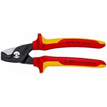 KNIPEX Tools 95 12 160 StepCut 케이블 가위 정품보장, Insulated