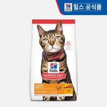 사이언스다이어트 어덜트 라이트 다이어트 고양이 사료, 피부/털개선, 2kg, 1개
