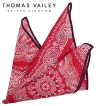 [THOMAS VAILEY] 토마스베일리 행커치프 - 안나푸르나 레드