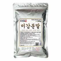 자연초 미강가루 분말, 4개, 500g