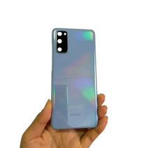 갤럭시 후면커버 배터리 커버 쉘 s20 s20+ s20ultra, S20 플로팅 옥시전 블루