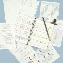 [생각정리클래스X루카랩] A5 20공 생각정리 다이어리 리필속지 (만다라트/데일리/체크리스트/코넬노트/꿈운책일/워라밸 생각정리), 05 꿈리스트+책읽기리스트