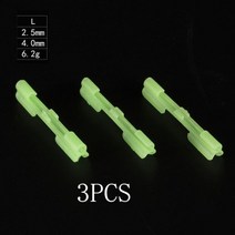 10/50 개/몫 2.2-4.5 미리메터 빛 밤 낚시 플로트 막대 조명 다크 글로우 스틱 액세서리 형광 Lightstick P, 22 3PCS_04 3.5mm
